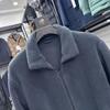 Sea Cut Double-Sided Warm Fleece: Lambswool Stand Collar Jacket for Autumn/Winter - Men's Clearance 4Y501A