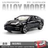 1:32 Porsche Panamera 971 Luxury Sports Fastback Coupe Alloy Metal Diecast Model Car Sound And Light Pull Back Toy Collectibles