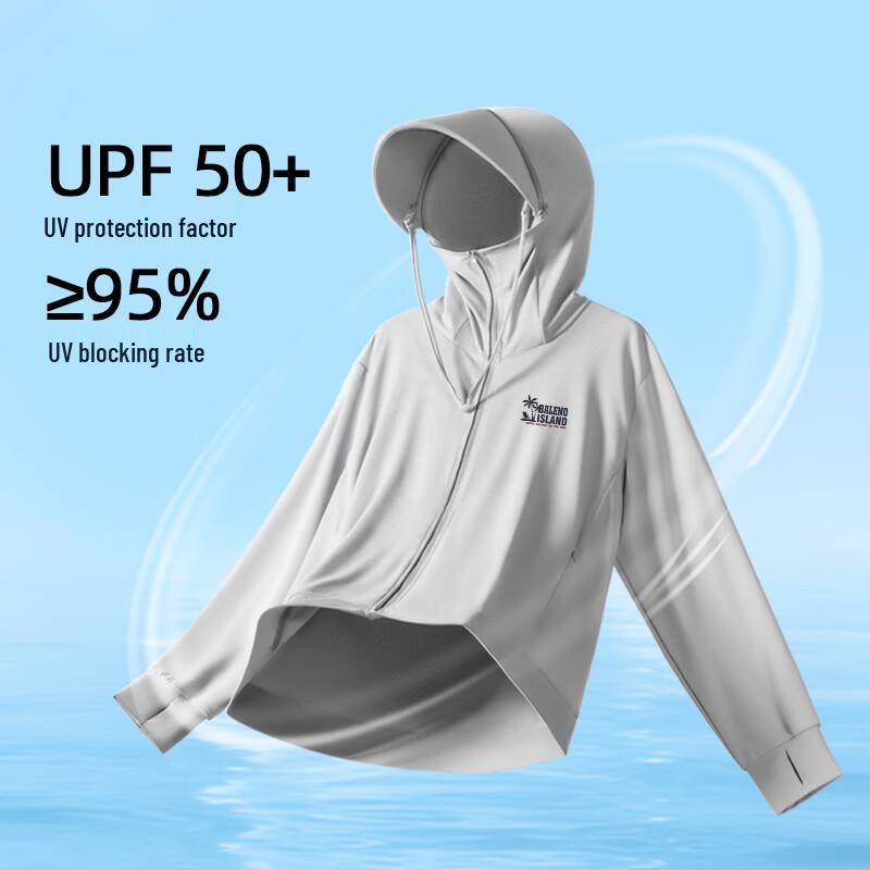 Baleno Men's Summer Cooling Sun Protection Hooded Jacket