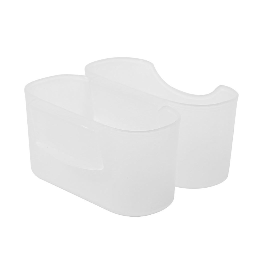 2PCS Refrigerator Side Door Hanging Storage Box Space Saving Hanging Fridge Organizer for Storing