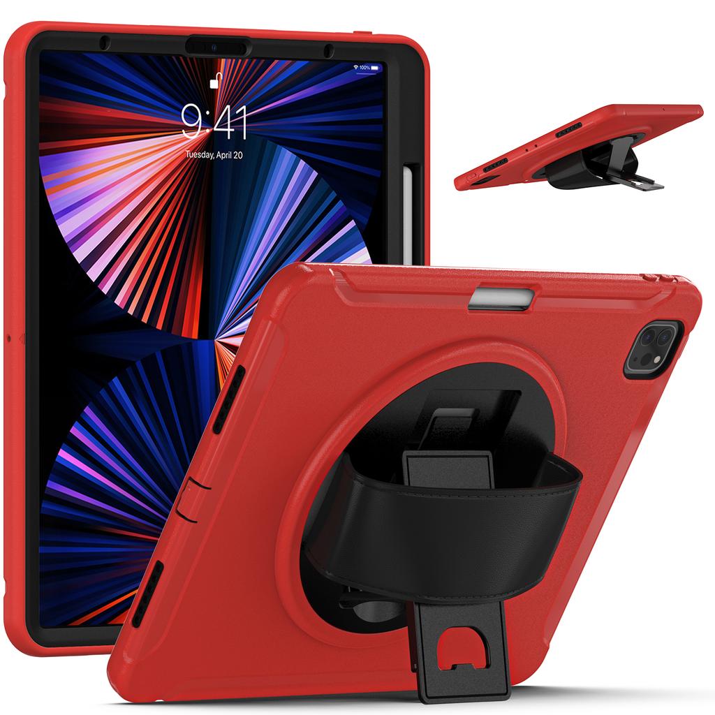 Full Body Protective TPU Silicone Case Tablet Cover for iPad Pro 12.9 Inch 2018/2020/2021/2022 With Pen Slot Design
