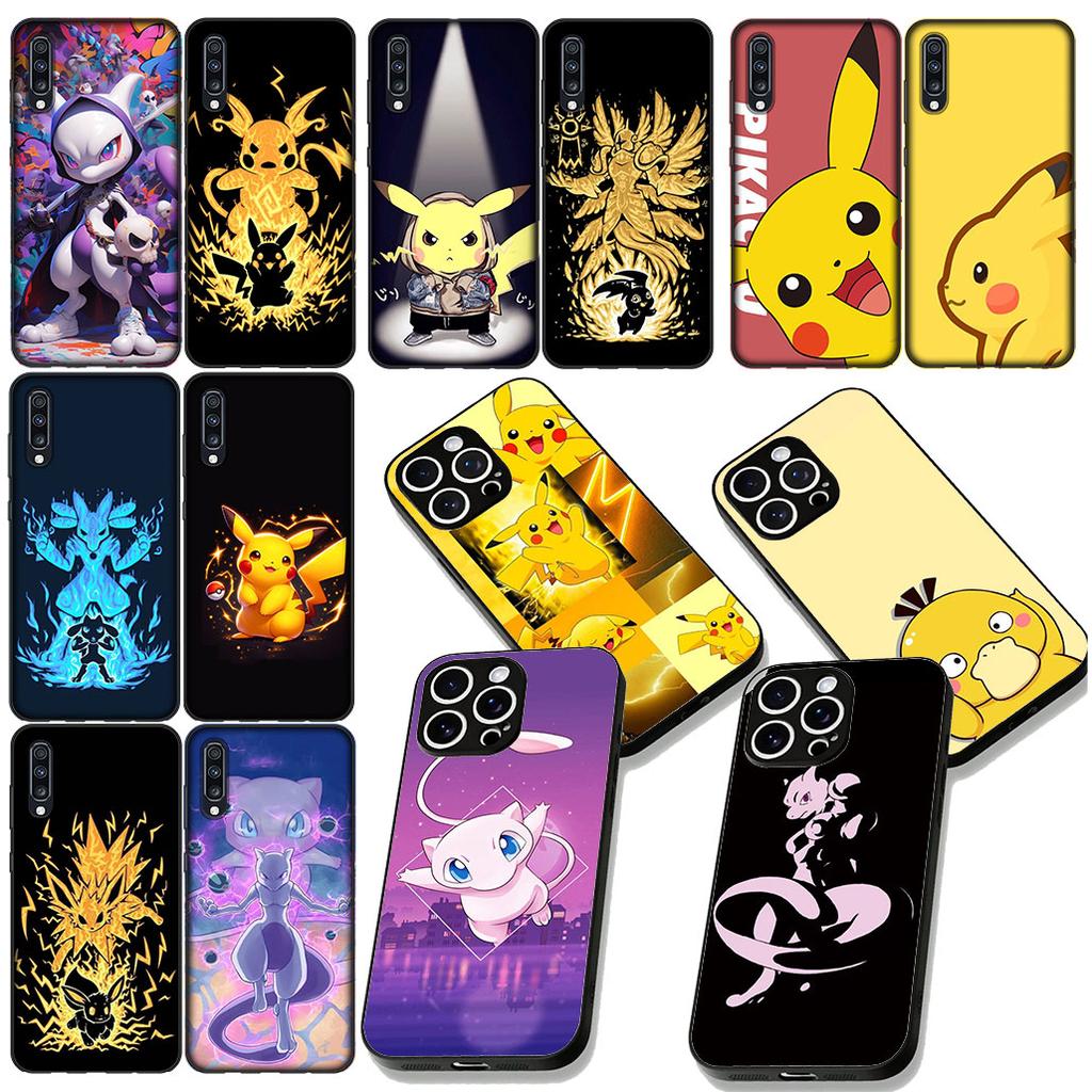 P-Pokemons GO P-Pikachus Mewtwo Phone Cover for Xiaomi Redmi Note 13 14 ProPlus Pro Plus 14C A4 13C Pro+ Note14 Protective Case