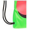Nike Fabric Gym Bag Backpack Unisex Impact Green & Punch Red