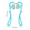 Multi-functional Manual Six-wheel Neck Massager, Massage and Soothing Roller Massage Tool