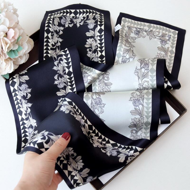Silk women's Hangzhou silk scarves, long scarves, vintage mulberry silk ribbons, high-end gift professional neck scarves