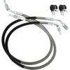 Front Left & Right Brake Hose Line For Polaris Sportsman Magnum Trail Boss Blazer Xplorer Xpress Scrambler Sport Xpediti-On Big Boss Diese-L Worker