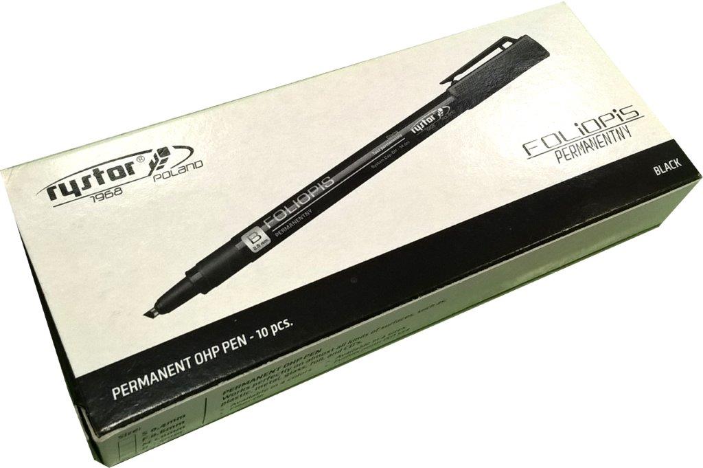 Rystor F Foil Marker Red 0.6 Mm Ff-6B 437-001