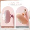 Super Soft Sunflower Suction Cup Bath Ball, 2025 New 2-in-1 Sunflower Bath Ball Exfoliating Bath Sponge Cleaning Brush, Sponge Mesh Pouf Shower Ball