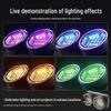 LED Dual-Eye Retro Splicing Matrix Stage Light for Live Theater and Colorful Running Horse Effects