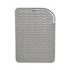 Portable Silicone Heat Resistant Mat Hair Straightener Curler Insulation Pad Non-Slip Anti Heat Mat Hair Styling Tool For Travel