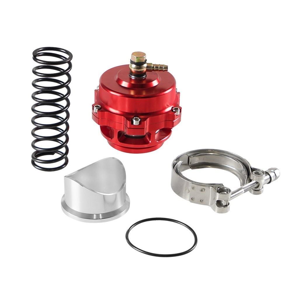 High Quality Universal Turbo Blow Off Valve 50mm V-Band With Weld On Aluminum Flange Turbocharge Pipe