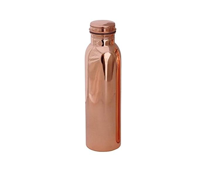 

TreegoArt Pure Copper Water Bottle with Plain Shine Finish Design Drinkware, Storage Purpose 1000 Ml - Pack Of 1 1000 Ml коричневый