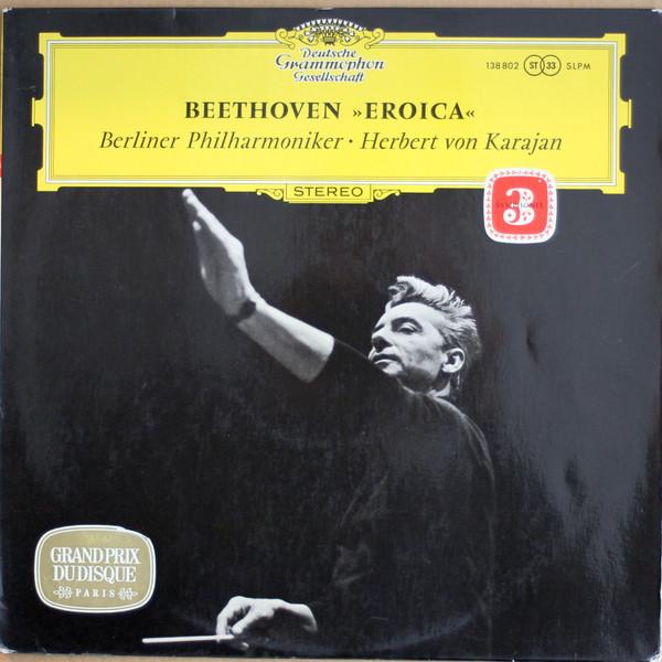 

LP Record HERBERT VON KARAJAN BERLINER PHILH Beethoven Symphonie Nr3 Esdur Op5 138802SLPM DEUTSCHE GRAMMO Germany Classical Used