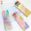 5Pcs/set Color Neutral Pen Boxed Quick-drying Water-based Pen Student Japanese Stationery Hand Account Pen