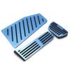 3pcs Car Accelerator Brake Footrest Pad Antislip Pedal Plate Set Aluminum Alloy Replacement for RAV4 XA50 2019‑2021