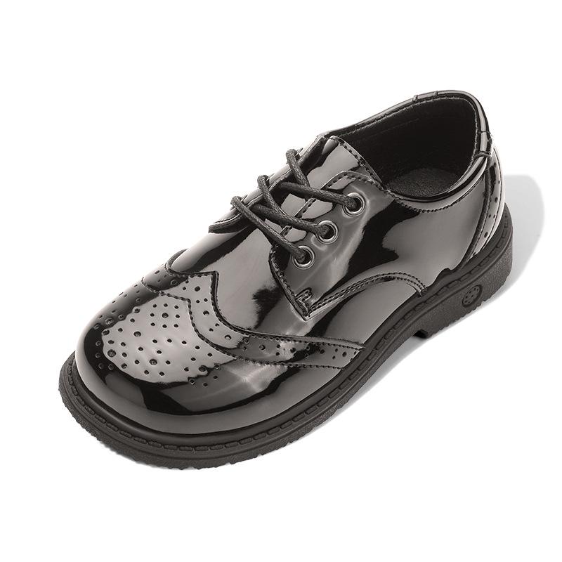 Boys Soft Sole Leather British Style Dress Shoes Size 30 / Length 19cm