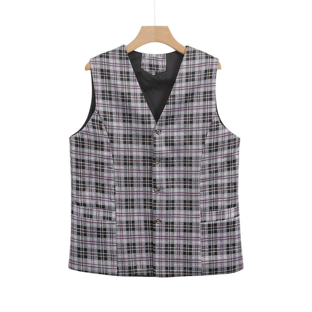 Women's Plus Size Lightweight Sleeveless Vest - Spring/Autumn Jacket for Middle-Aged and Elderly