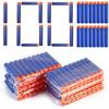 7.2cm 100pcs For Soft Bullets Darts Round Head Refill Sponge Darts Kids Children Toy Gun Bullets For N-Strike Blasters