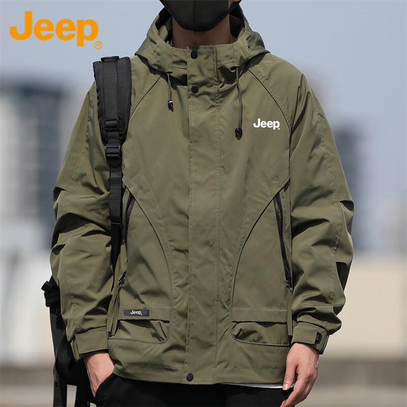 Jeep Men's Casual Outdoor Workwear Jacket