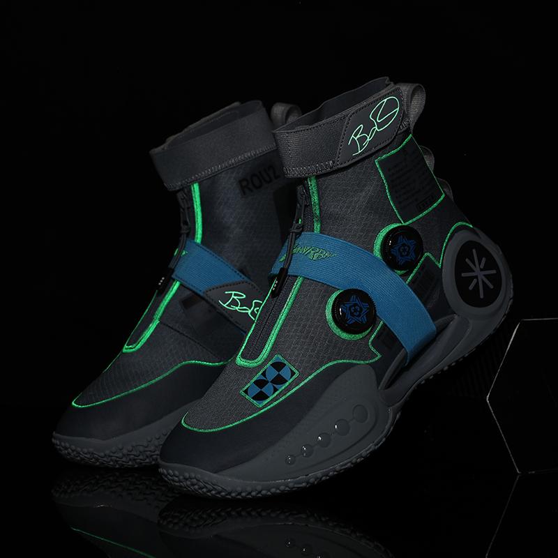 Pánské basketbalové boty Prodyšné odpružení Protiskluzové Odolné Běžecké boty Gymnastický trénink Atletické basketbalové tenisky pro ženy