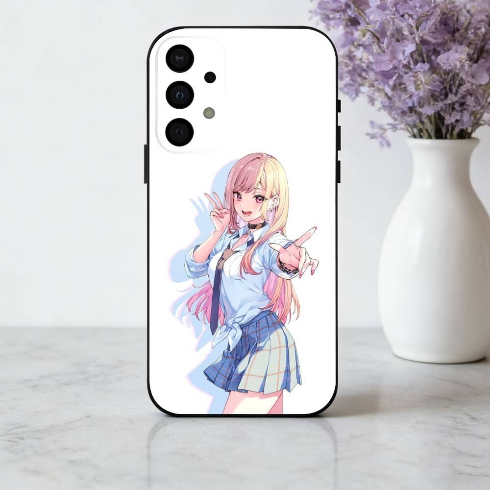 M-Marin K-Kitagawa My Dress Up D-Darling  Phone Case For Samsung Galaxy A73,A72,A71,A70,A53,A52,A51,Soft Silicone Black Cover