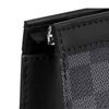 Louis Vuitton Pochette Voyage MM Black Damier Graphite Canvas Men Pouches N41696