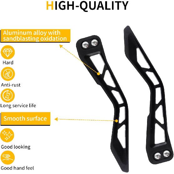 X3 Door Handle Latches, Compatible with 2017-2025 Can-Am Maverick X3 X DS RS Turbo R Max 2/4 Door Accessories, Door Opener Latch Handle, Open Doors