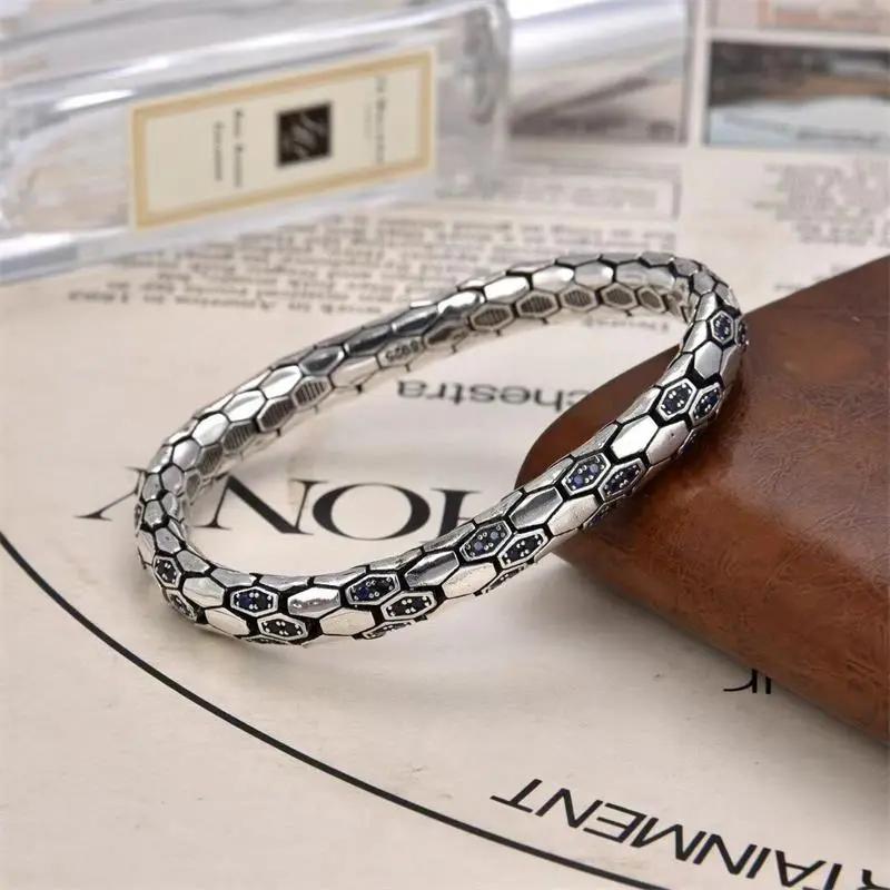 Europe and America Snake Pattern Handsome High-end Luxury Accessories