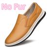 Fashion Men All-match Walking Shoes Genuine Leather Mens Loafers Male Comfortable Business Shoe Luxury Brand Men Vintage Casual Footwear