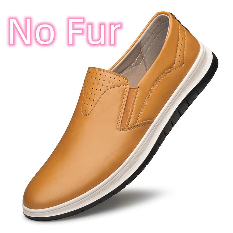 Fashion Men All-match Walking Shoes Genuine Leather Mens Loafers Male Comfortable Business Shoe Luxury Brand Men Vintage Casual Footwear