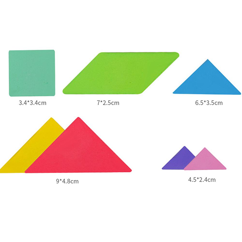 Libro Tangram Magnetico Coogam: Gioco Educativo STEM Con Forme E Colori Per Bambini 3+
