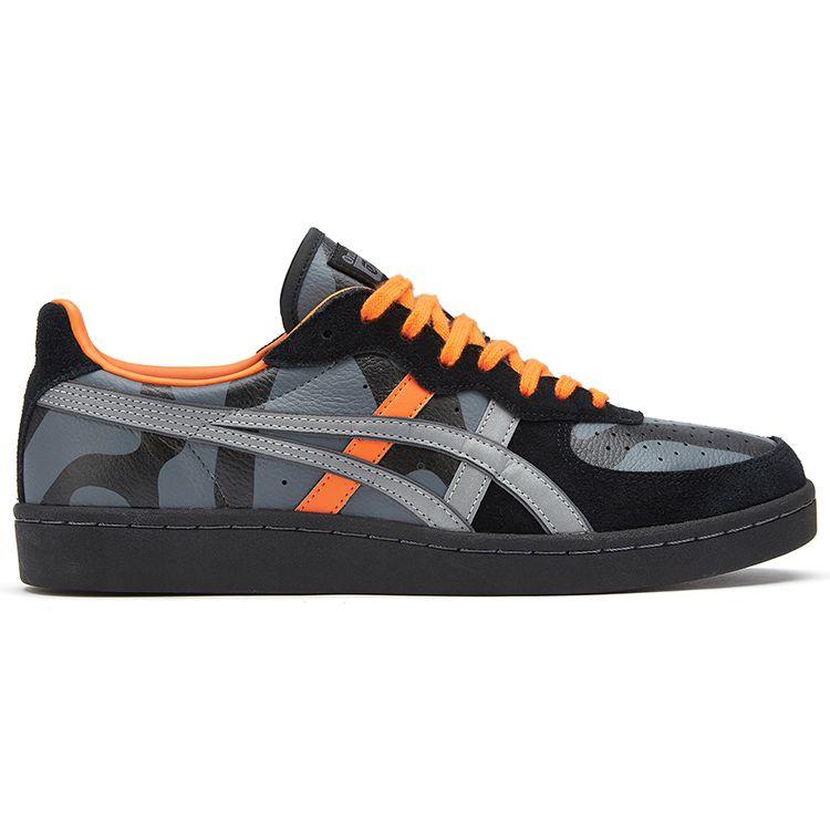 ONITSUKA TIGER Gsm Low-Top Sneakers Unisex Sneakers Black Orange 1183B842-001