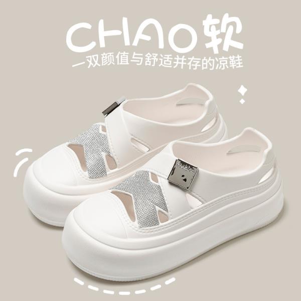 Fashion All-Match Shoes Tennis Female Casual Sneaker Breathable Summer New Scandals Slipper Slides Breathable Shoes All-Match Casual Fem