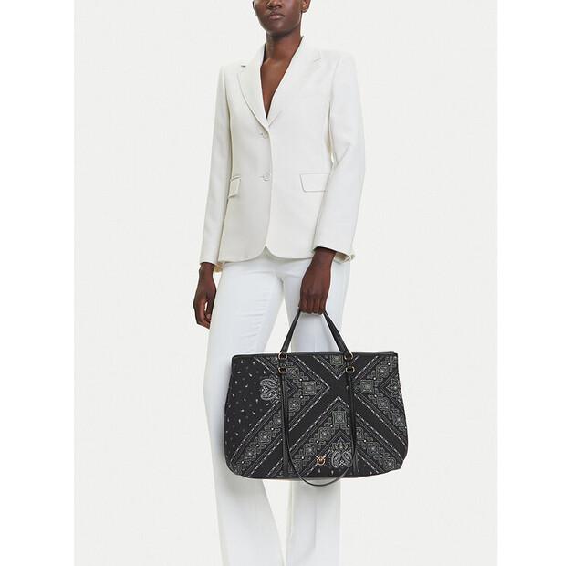 Сумка PINKO Shopper Extra PE 25 PLTT104900 A2AS чёрный