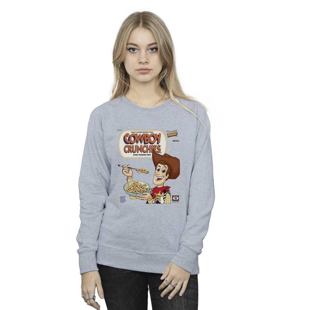 Disney Womens/Ladies Toy Story Woody Cowboy Crunchies Sweatshirt