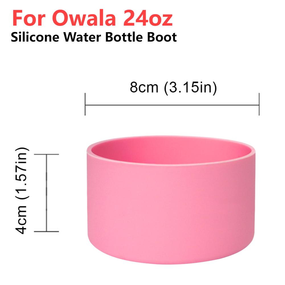 Silicone Water Bottle Boot For Owala 24oz 32oz 40oz Anti-Slip Protective Sleeve Bottom Bumper Bottle Seal Ring Silicone Stopper