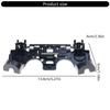 Precised Controller Middle Frame Housing Replacement Part for P4 Generation 2.0 Gamepad Handle Stand Black