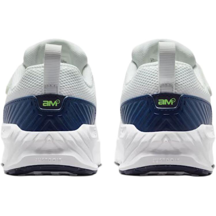 Nike Air Max Bia Comfortable Fit Breathable Support Low Top Running Shoes Kids sneakers Light-Gray White Green II9945-104