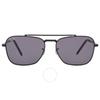 Ray Ban New Caravan Dark gRay Square Unisex Sunglasses Rb3636 002 B1 55