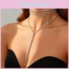 Geometric Pendant Necklace For Women With Sparkling Crystals And Multilayer Design For Fashionable Look