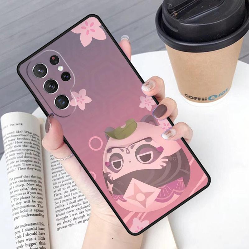 Capa Genshin Impact Icon phone case Cover For Samsung Galaxy S24 S25 Ultra S21 S22 Ultra S10E Note 10 Plus Note 20 FE S23