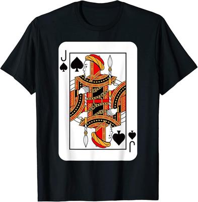 Karo-Bube Spielkarte Halloween Kostüm Hemd T-Shirt