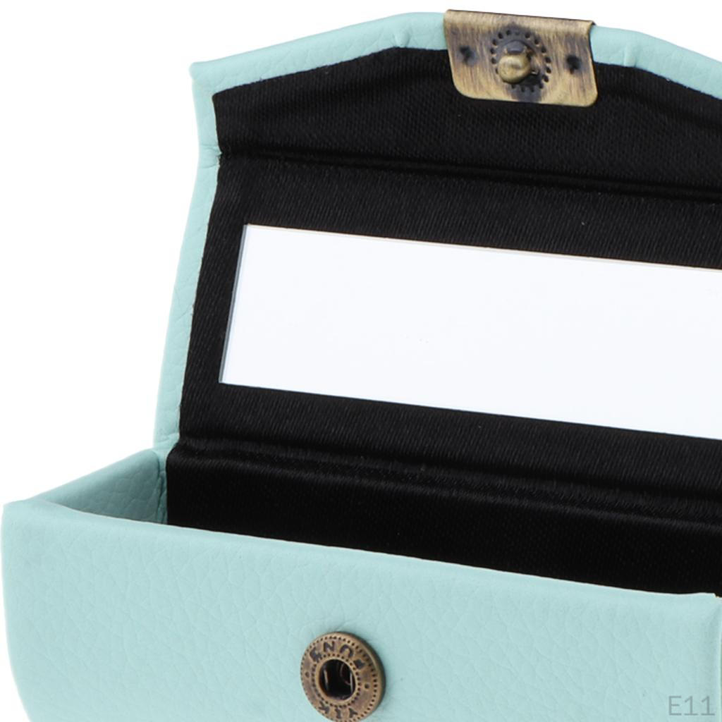 Case - Full Leather Wrap Multi-Purpose for Storing ,Small Jewelry, Earings,Eardrops,Signet, and