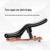 500A King Kong Non-Scalding Heavy Duty Welding Electrode Holder, Thickened Black Clamp for Industrial Use