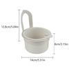 2Pcs Adjustable Hanging Sink Drain Basket For Home Kitchen Sink Food Residue Separator, Filter Basket,Fruit Washing Drain Basket