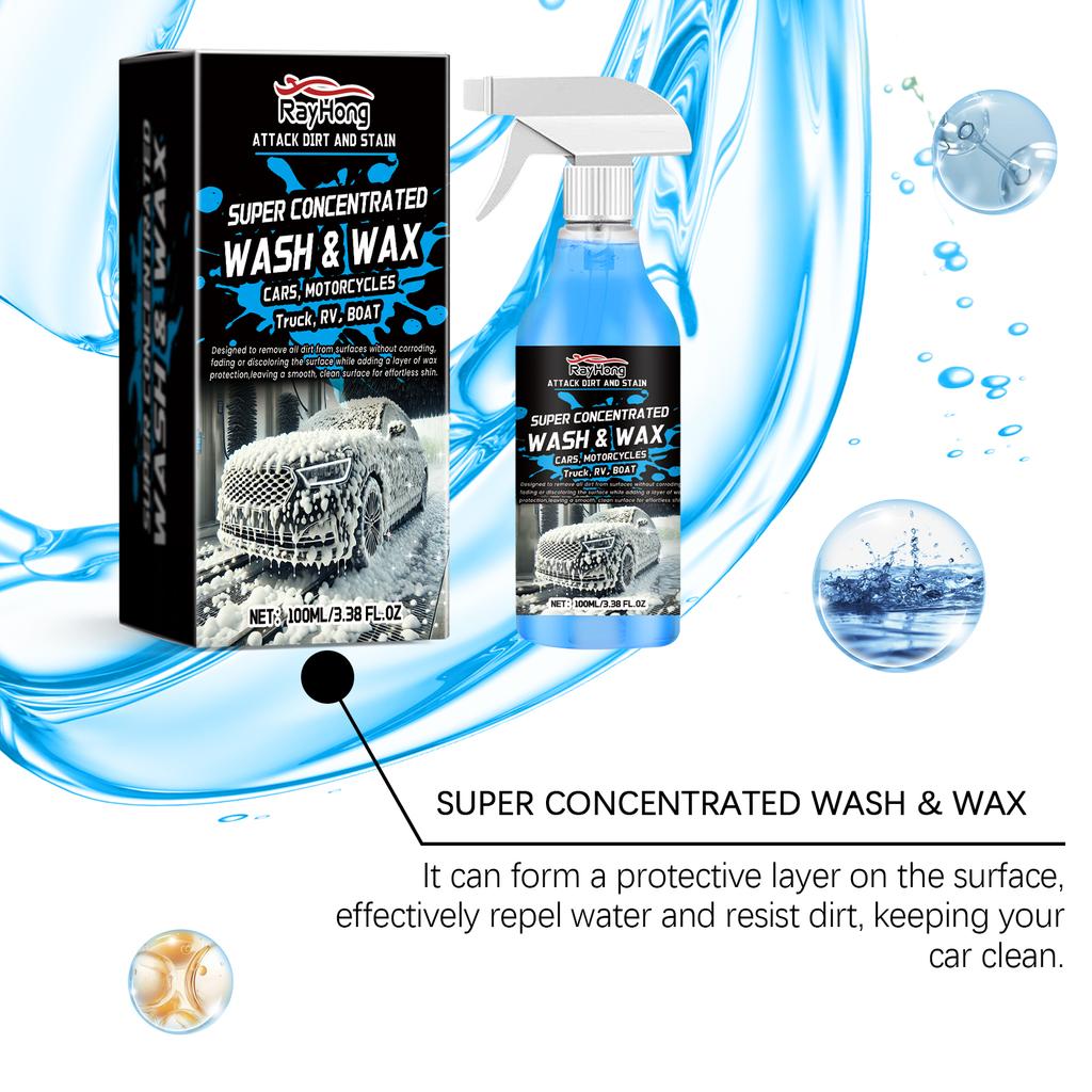 Car Wash Shampoo Super Foam Paint Detailing Car Products Car Accessories Exterior Auto Detailing Cleaning Care Materials 100ml