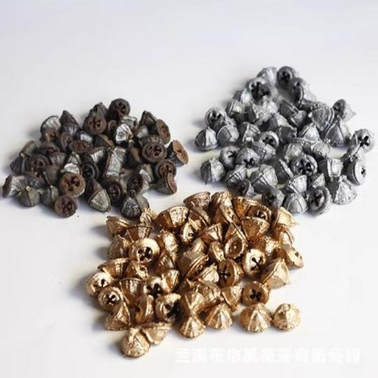 Handmade Wild Pine Cone Christmas Tree Decorative Branches with Dried Flowers