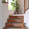 5Pcs Stair Treads Non-Slip Self-Adhesive Step Covers for Indoor Steps Anti-Skid Floor Protection Safe for Pets