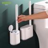 ECOCO Brosse de Toilette Jetable Nettoyant Tête de Brosse de Toilette Remplacement Outil de Nettoyage Mural WC Accessoires de Salle de Bain