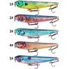 3DPrint6No. Micro Floating Pencil Lure Set9cm9.6gBass Fish Topmouth Culter All-in-One Air Force Hard Bait Lure